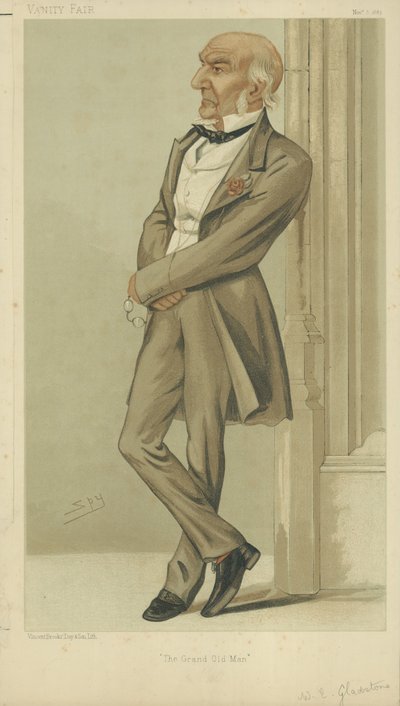 Herr William Ewart Gladstone von Leslie Matthew Ward