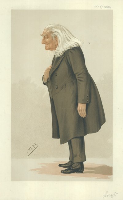Der Abt Franz Liszt von Leslie Matthew Ward