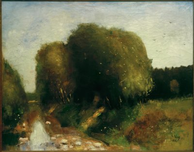 Flusslandschaft von Lesser Ury