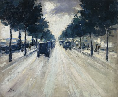 Das Ufer, London, 1926 von Lesser Ury