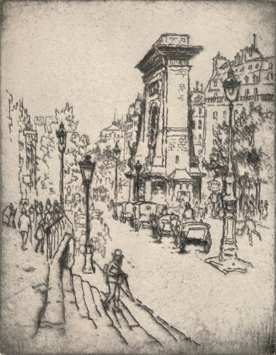 Das Porte St Denis von Lester George Hornby