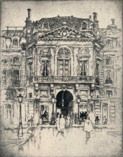 Das Porte de Valois, Palais-Royal von Lester George Hornby
