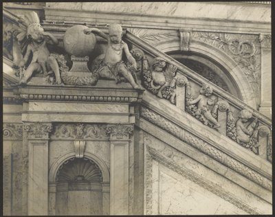 Architektonisches Detail, Library of Congress von Levin C. Hardy