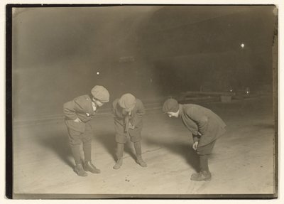 Ein Mitternachtswürfelspiel von Lewis W. Hine