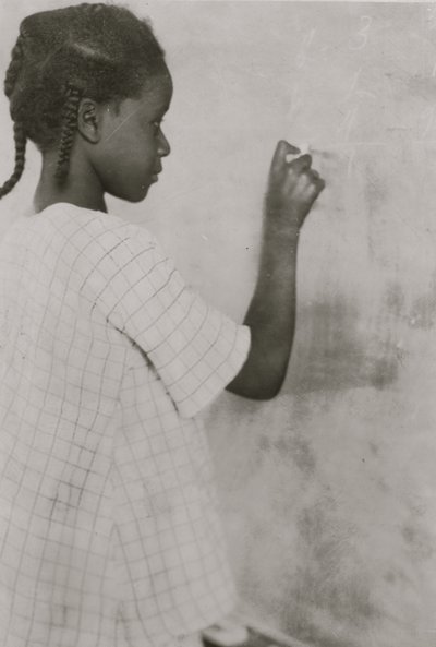 Ein Schüler in der Pleasant Green School - Pocahontas County, West Virginia 1921 von Lewis Wickes Hine