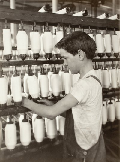König Philip - Mulespinnerei von Lewis Wickes Hine