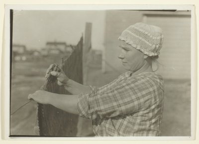 Slawische Bergmannsfrau, New Dubois, Pennsylvania von Lewis Wickes Hine