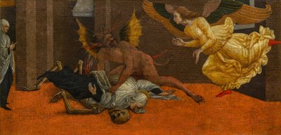 Die heilige Franziska von Rom, von Satan gequält von Liberale da Verona