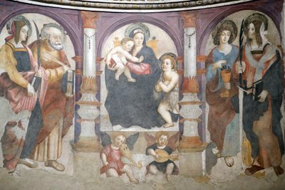 Kathedrale Mariä Himmelfahrt und Johannes der Täufer, Altar der Heiligen Lucia von Pietro Di Gazino von Unbekannt Unbekannt