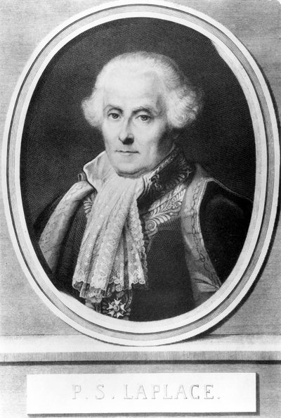 Pierre Simon, französischer Arzt, Mathematiker und Astronom, ca. 1800 von Unbekannt Unbekannt