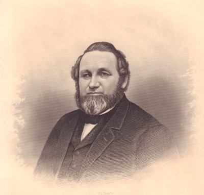Porträt von Abel Minard, Stich von F. E. Jones aus Ladies
