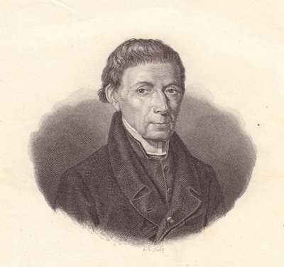 Porträt des italienischen Mathematikers und Astronomen Barnaba Oriani (1752-1832), Kupferstich nach einer Zeichnung von Demarchi von Unbekannt Unbekannt