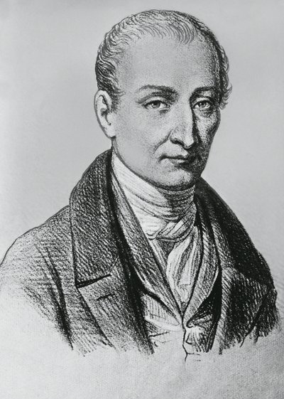 Porträt von Joseph Nicéphore Niépce von Unbekannt Unbekannt
