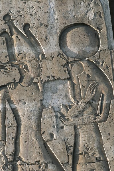Relief im Totentempel von Sethos I von Unbekannt Unbekannt