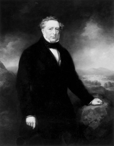 Robert Stephenson, englischer Ingenieur, ca. 1850-1859 von Unbekannt Unbekannt