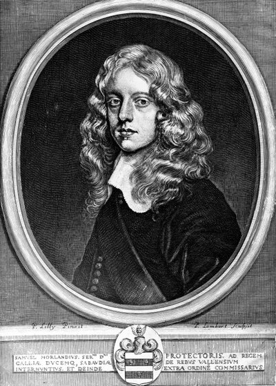 Sir Samuel Morland, englischer Diplomat, Mathematiker und Erfinder, ca. 1660 von Unbekannt Unbekannt