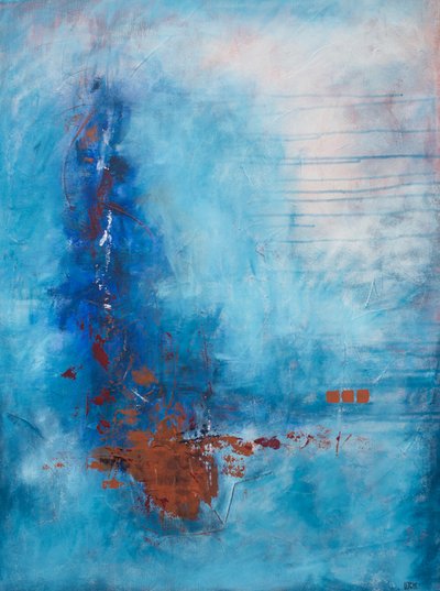 Aqua-Fluss-Kontrast von Lillian Christiansson