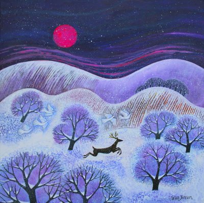 Winterhirsch, 2023 von Lisa Graa Jensen