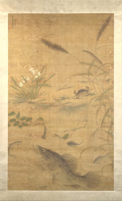 Blumen, Fische und Krabben von Liu Jie