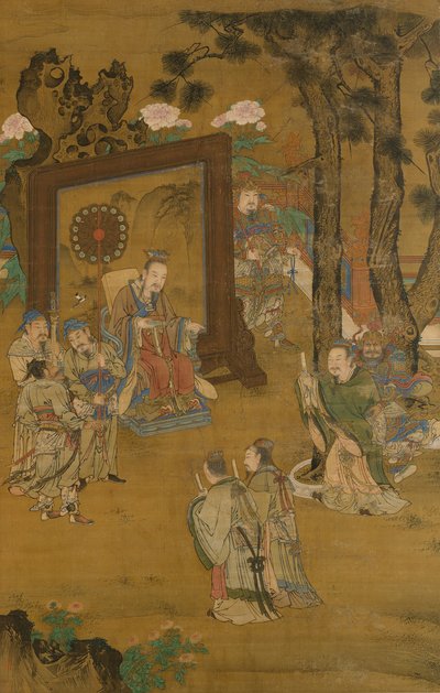 Ermahnung des Kaisers, spätes 15. bis frühes 16. Jahrhundert von Liu Jun