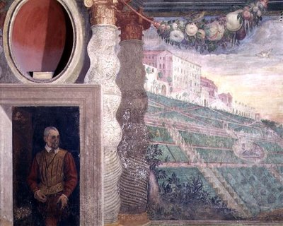 Der Hauptsalon (Detail) von Livio Agresti