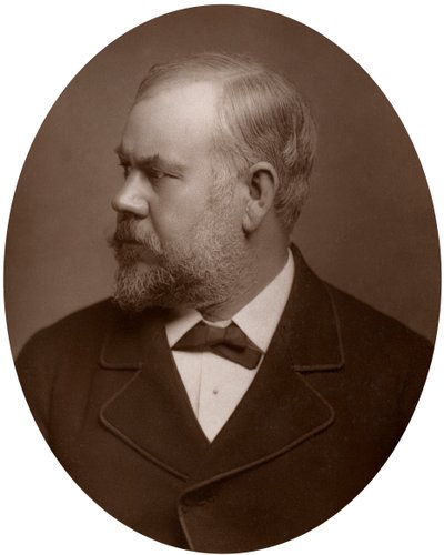 Henry Hugh Armstead, RA, britischer Bildhauer und Illustrator, 1883 von Lock and Whitfield