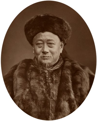 Kuo Sung-Tao, erster chinesischer Gesandter in Großbritannien, 1880 von Lock and Whitfield