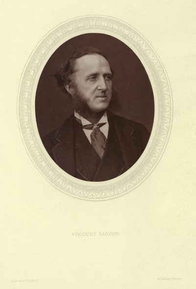Porträt von Dudley Ryder, Earl of Harrowby von Lock and Whitfield