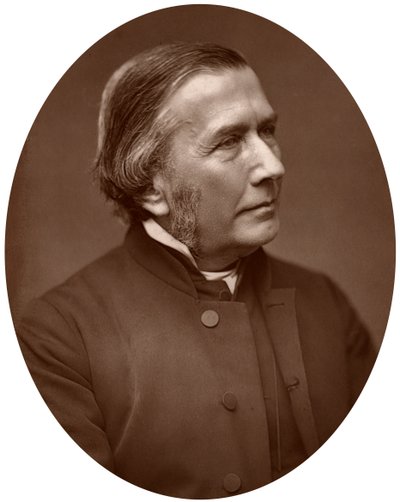 Reverend Charles John Vaughan, DD, Dekan von Llandaff und Meister des Tempels, 1882 von Lock and Whitfield