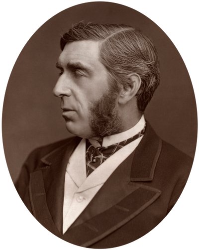 Der ehrenwerte George Joachim Goschen, Abgeordneter für die City of London, 1877 von Lock and Whitfield