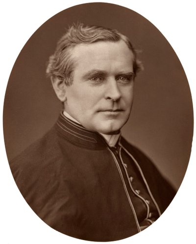 Rechts Ehrwürdiger Monsignore Capel, DD, Rektor des Katholischen Universitätskollegs, 1876 von Lock and Whitfield