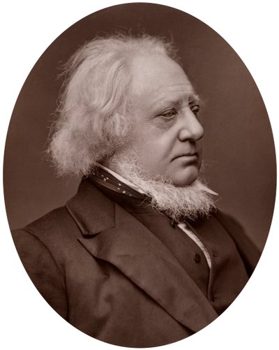 Sir Henry Cole, KCB, britischer Designer, Beamter und Schriftsteller, 1877 von Lock and Whitfield