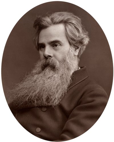 Thomas Woolner, RA, Professor für Bildhauerei an der Royal Academy, 1877 von Lock and Whitfield