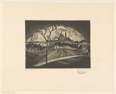 Sonnenuntergang von Lodewijk Schelfhout (signed by artist)