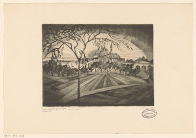 Sonnenuntergang von Lodewijk Schelfhout (signed by artist)