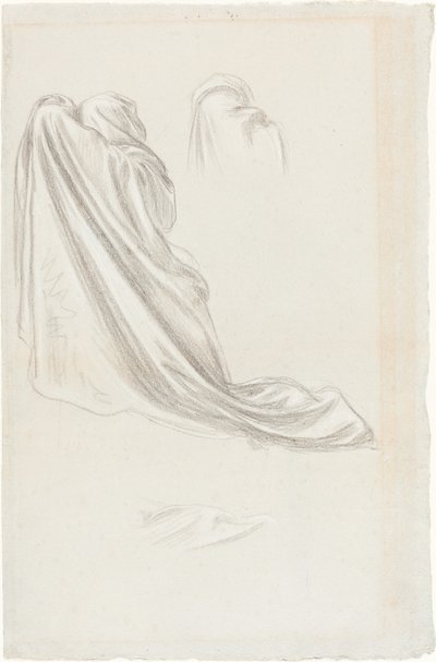 Studie für "Die klugen und törichten Jungfrauen" von Lord Leighton Frederic