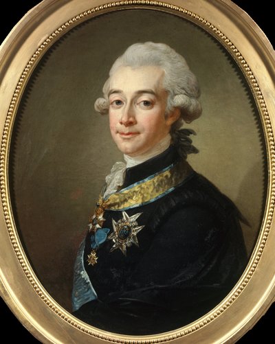 Porträt von Hans Axel, Graf von Fersen (1755-1810), Marschall von Schweden von Lorens the Younger Pasch
