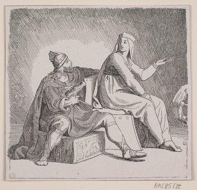 Illustration zu "Svend Tveskægs Zug nach England und die Schlacht bei Svold" von Lorenz Frølich