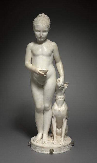 Porträt von Napoléone Elisa Baciocchi, Nichte von Napoleon I. von Lorenzo Bartolini
