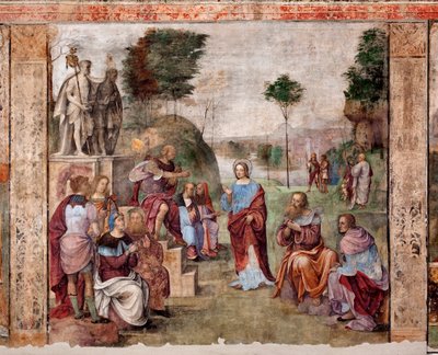 Leben der hl. Cäcilia: Prozess der hl. Cäcilia von Lorenzo Costa