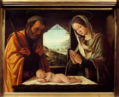 Geburt Christi von Lorenzo Costa
