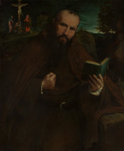 Bruder Gregorio Belo von Vicenza von Lorenzo Lotto