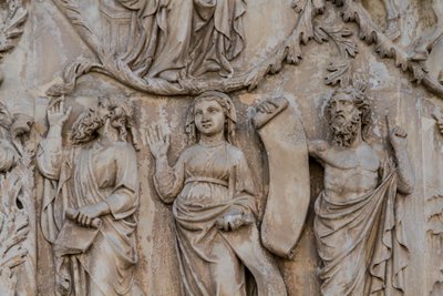 Propheten (Detail) von Lorenzo Maitani