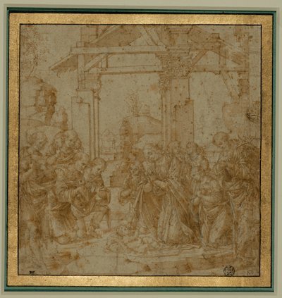 Anbetung der Hirten von Lorenzo di Credi