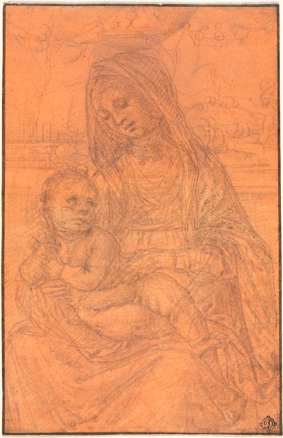Die Jungfrau und das Kind, ca. 1510 von Lorenzo di Credi