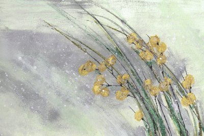 Zarte gelbe Blüten von Lori Ann Folz