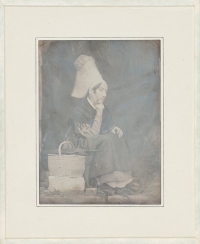 Porträt einer Frau aus Lisieux, Argentelle von Louis-Adolphe Baron Humbert de Molard