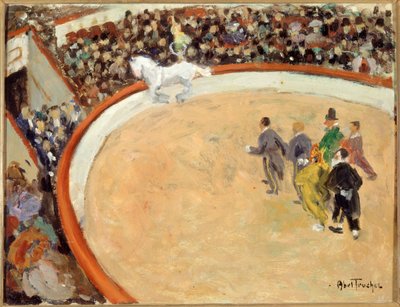 Der Zirkus Médrano, Boulevard Rochechouard von Louis Abel Truchet