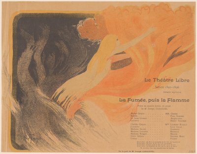 Le Théâtre Libre: Der Rauch, dann die Flamme, 24. Oktober 1895 von Louis Abel Truchet
