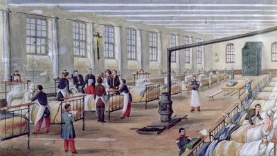 Militärkrankenhaus Val-de-Grâce in Paris, 1854 von Louis Amable Crapelet